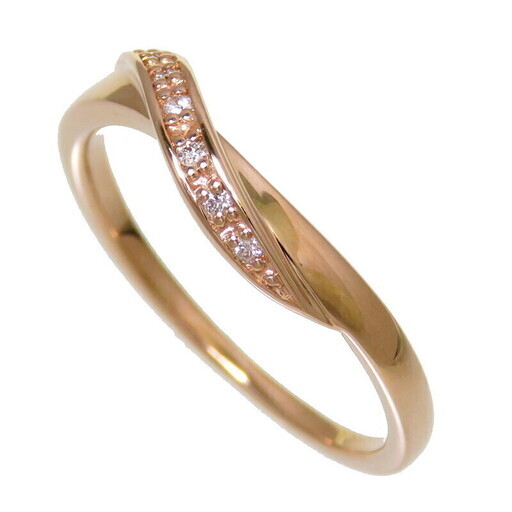 12号【4℃/ヨンドシー】 ダイヤモンド リング・指輪 K10PGピンク