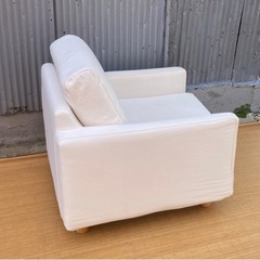 無印良品　1人用ファブリックソファの画像