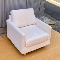 無印良品　1人用ファブリックソファ