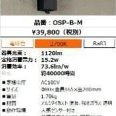新品未使用❗アイリス照明器具 OSP-B-M エクステリア LE...
