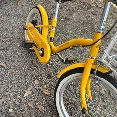 自転車 16インチ 子ども キッズ 補助輪 かご の画像