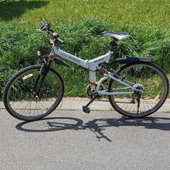 折りたたみ　マウンテンバイク　自転車