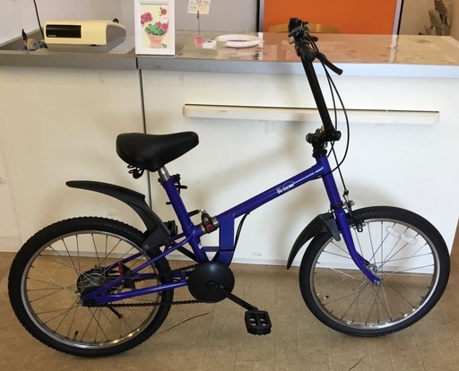 【中古】TRANSIT シルバー 折りたたみ自転車 整備済み 中古】TRANSIT シルバー 折りたたみ自転車 整備済み 自転車中古
