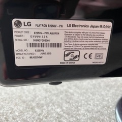  値下げ‼️ LGパソコンモニター22型の画像