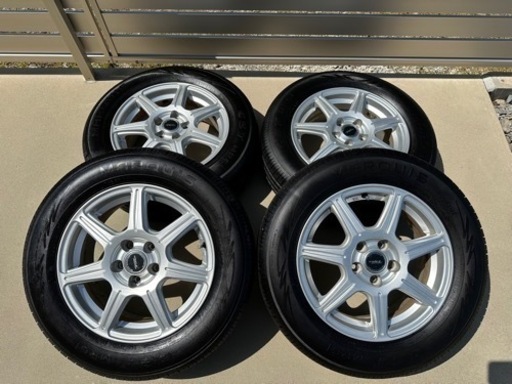 バリ山 タイヤホイールセット 195/65R15 2021年製 MARQUIS マーキス CST MR61