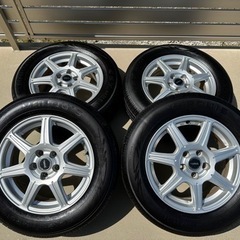 バリ山 タイヤホイールセット 195/65R15 2021年製 MARQUIS マーキス