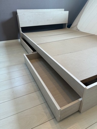 家具 ベッド セミダブルベッド