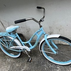 US🇺🇸24インチSCHWINN windwoodクルーザーバイク街乗り自転車バイク🍉プロフ必読の画像