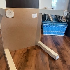 IKEA サイドテーブル　LACK ホワイトの画像