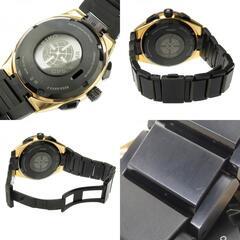 【SEIKO/セイコー】 8X53-0AV0 エグゼクティブライン 腕時計 GP/ステンレススチール ソーラー電波 黒 メンズ【中古】【真子質店】【GD】【MoMox】