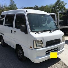 ★検７年４月まで！スバル　サンバーバン　MT車　ETC　調子良好...