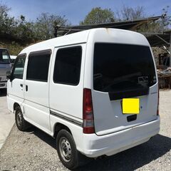 ★検７年４月まで！スバル　サンバーバン　MT車　ETC　調子良好　乗って帰れます！の画像