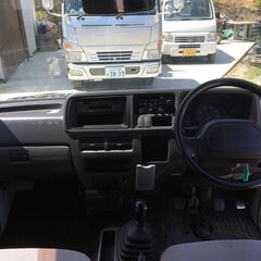 ★検７年４月まで！スバル　サンバーバン　MT車　ETC　調子良好　乗って帰れます！の画像