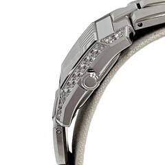 【SEIKO/セイコー】 クレドール ノード GSTE919(1E70-0BL0)  ダイヤベゼル 腕時計 ステンレススチール/ダイヤモンド クオーツ ボルドー文字盤 レディース【中古】【真子質店】【GD】【MoMiMa】の画像