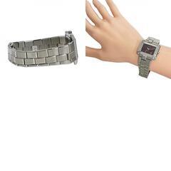 【SEIKO/セイコー】 クレドール ノード GSTE919(1E70-0BL0)  ダイヤベゼル 腕時計 ステンレススチール/ダイヤモンド クオーツ ボルドー文字盤 レディース【中古】【真子質店】【GD】【MoMiMa】の画像