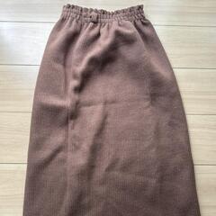 【中古美品】グレイルニットスカート