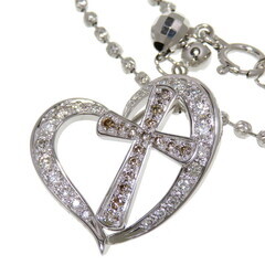 ダイヤ　ホワイトゴールド　ネックレス　ハート　鍵 楽天市場】Tiffany＆Co. ティファニー 750 K18ホワイトゴールド ダイヤ