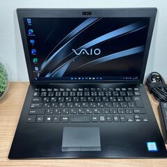 美品＞03398　ノートパソコン VAIO Pro　VJPG　 i5/8GB/SSD 256GB/Office付け Windows11 第８世代