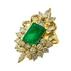 JH202★高級 エメラルド0.39ct ダイヤ pt ヘッド ソーテ付 JH202☆高級 エメラルド0.39ct ダイヤ pt ヘッド ソーテ付