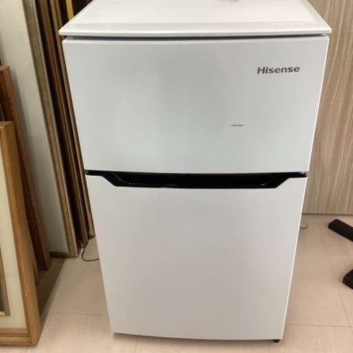 美原店　2ドア　冷凍冷蔵庫　Hisence HR-B95A 家電 キッチン家電 冷蔵庫