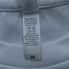 Tシャツ ホワイト　サイズM　中古の画像