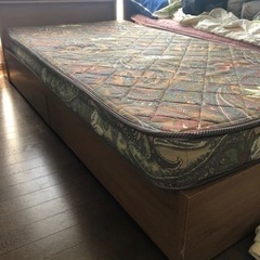 ベッド シングルベッド差し上げますの画像