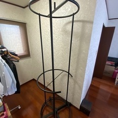 家具 ドレッサー　回転式ハンガーラック