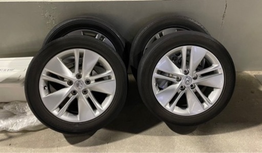 レクサス 純正ホイール  夏用タイヤ 17インチ