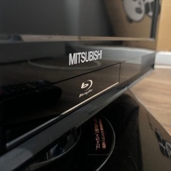 【超美品】MITSUBISHIテレビ ブルーレイディスク対応26インチの画像