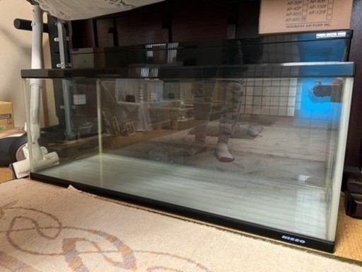 コトブキ 120cm ガラス水槽 上部フィルターセット