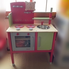 引き取りに来てくれる方限定、木製キッチン玩具の画像