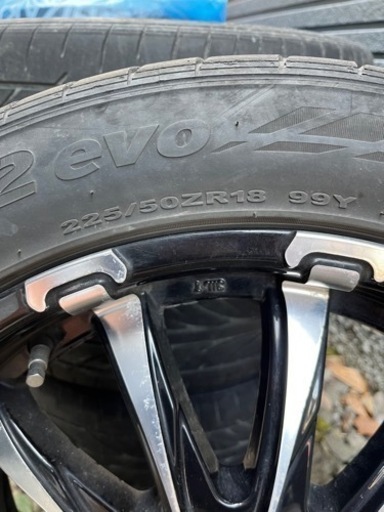 18インチホイール　ブラックダイヤモンド　6穴