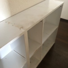 本棚 収納 カラーボックス あげますの画像