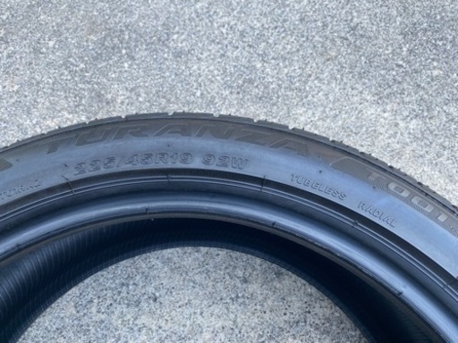【ご成約‼️】?225/45R19 TURANZA 4本セット！ 走行わずか！?