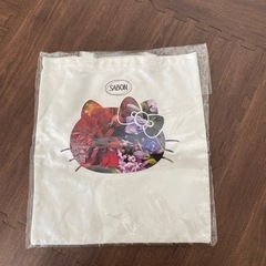 【新品未使用】サボン　ハローキティ　蜷川実花　コラボ　トートバッ...