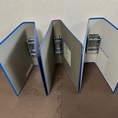 リングファイル2穴　3個セットの画像