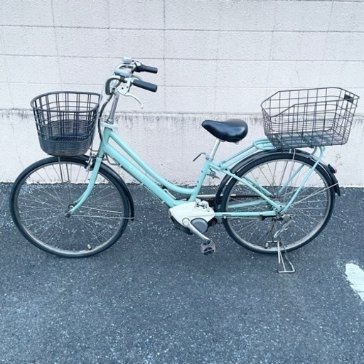 【受付終了】通勤・通学などにおすすめ ブリヂストン　電動アシスト　３段ギア　２６インチ　自転車　GM18