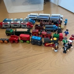 ブリオ　電車レールセット　収納ケース付き‼️の画像