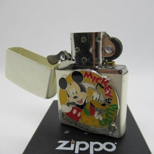 c32 《激レア 未使用》 zippo ジッポライター オイルライター ジッポー ミッキー プルート 非売品 限定品 ディズニー