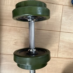 ビジョンクエスト　ダンベル10kg  カバー付き　　未使用