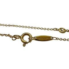 【TIFFANY&Co./ティファニー】 ダイヤモンド ブレスレット バイザヤード 3Pダイヤ K18ゴールド 18金 1.1g 17.5cm レディース【中古】【真子質店】【BL】【MiID】の画像