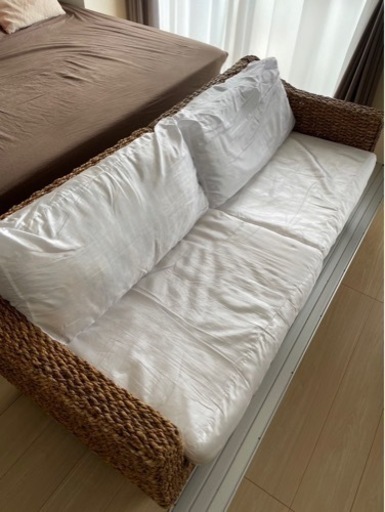 決まりました。アジアンソファ、家具、ソファ