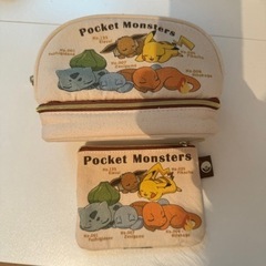ポケモン　ペンケース　ペンポーチ　ポーチ　ティッシュポーチ