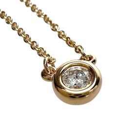 【TIFFANY&Co./ティファニー】 ダイヤモンド 0.10ct ネックレス バイザヤード K18PGピンクゴールド 18金 2.5g 41cm レディース【中古】【真子質店】【BL】【MoKT】の画像
