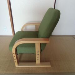 ◆座椅子/ニトリ　タカ座椅子/リクライニング・肘置き付・和室にも◆の画像