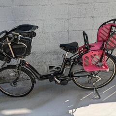 電動自転車 子供乗せ 3人乗り 引取限定 - 電動アシスト自転車