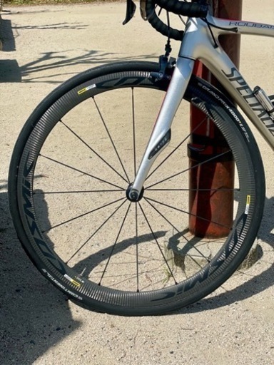 【超特価】米製人気フルカーボンロードバイク スペシャライズド Roubaix + Mavic Cosmic カーボンホイール！  (中