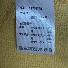 ミニオンズトレーナー親子ペアの画像