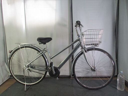 Ｄ469★限定特価　整備済み★ブリヂストン　アルベルト　シルバー★ 中古自転車 【27インチ 】