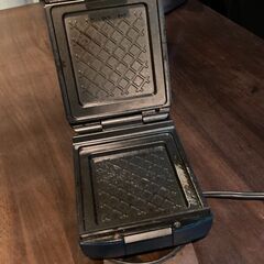 recolte プレスサンドメーカー　ホットサンド焼成機器　ネイビー　レコルトの画像